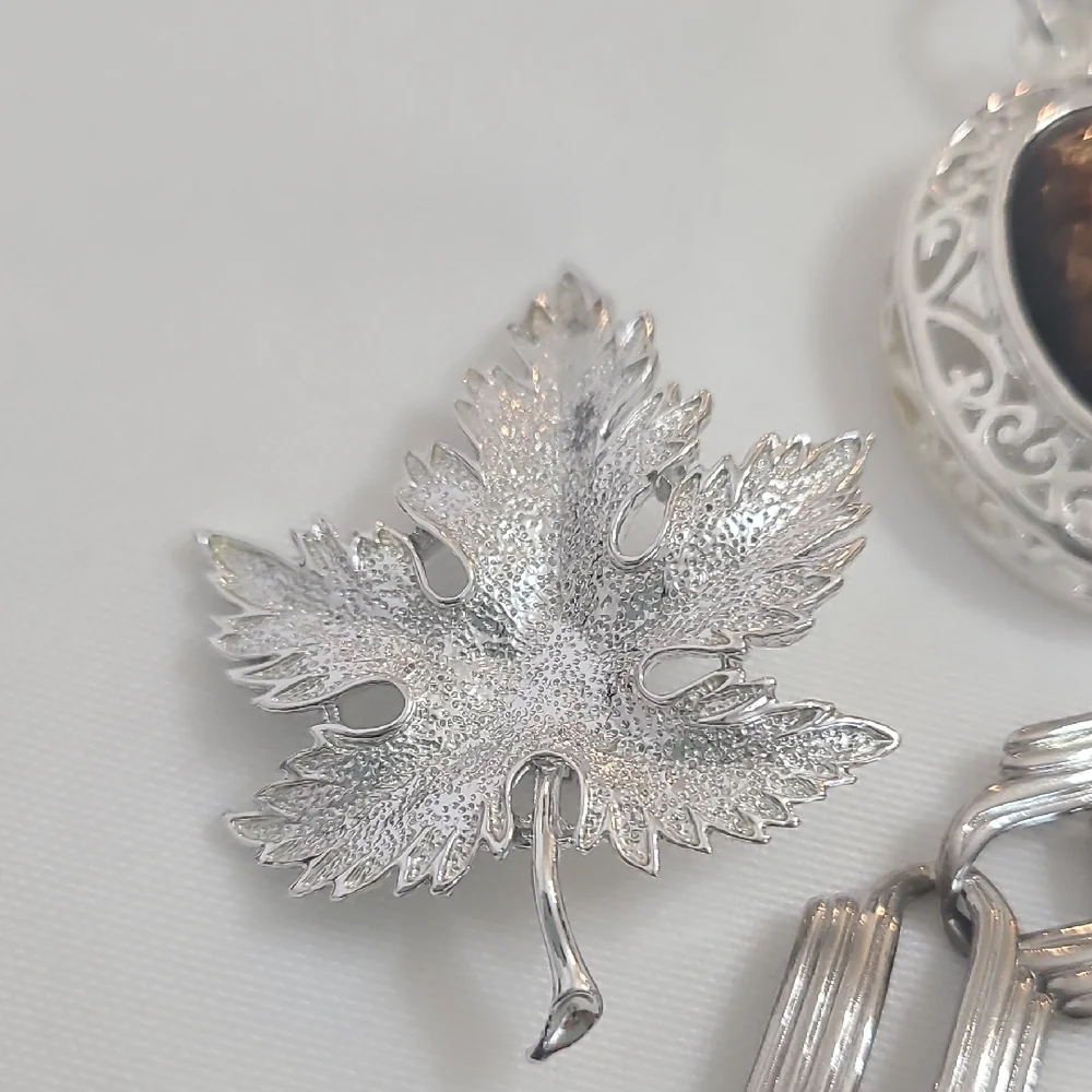 Silver and Gold Jewelry Set